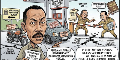 Nelson Boling Nilai Pergub BBM Bersubsidi NTT Berpotensi Langgar Kewenangan