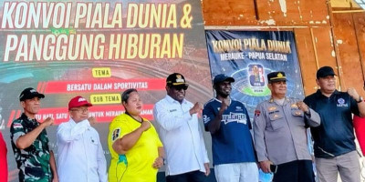 Ribuan Warga Merauke Bersatu dalam Euforia Piala Dunia 2026