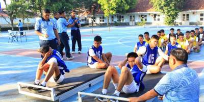 Uji Ketahanan Fisik, Casis BA PK 58 Gel  II TA. 2026 Jalani Tes Samapta A dan B di Panda Lanud Husein