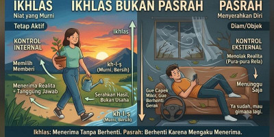 Ikhlas Bukan Pasrah