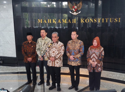 Silaturahmi Kebangsaan, Pimpinan MPR Temui Pimpinan  MK