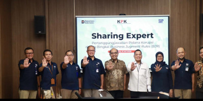Perkuat Tata Kelola dan Budaya Antikorupsi, Pos Indonesia Gelar Sharing Expert Bersama KPK RI