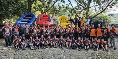Ekspedisi Elpala Susuri Sungai Cicatih Menuju Pelabuhan Ratu