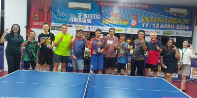 PTM Dutamas Gelar Turnamen Internal Ganda, Uji Kekompakan dengan Pasangan Acak