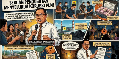 Azas Tigor Minta Dugaan Korupsi PLN Tak Berhenti di Kasus Batu Bara, Pemadaman Bergilir Juga Harus Diusut