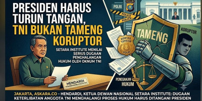 Hendardi Minta Pemerintah Pastikan Penegakan Hukum Berjalan Tanpa Intervensi