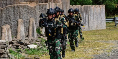 Marinir TNI AL 'Rebut' Kadar Village di Hawaii