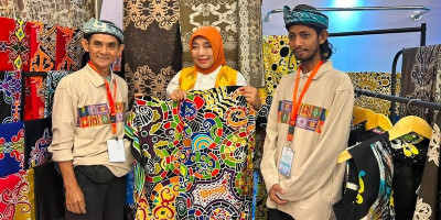Batik Disabilitas Tarakan Tembus Nasional, Bukti Ekonomi Inklusif Berkarya