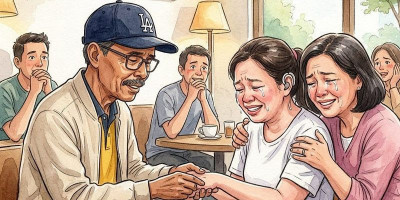 Dari Sesak Napas hingga Bisa Menari, Kisah Haru Ibu Arni Bertemu Om Piet