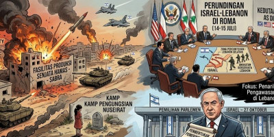 Konflik Gaza Memanas, Israel Serang Hamas 