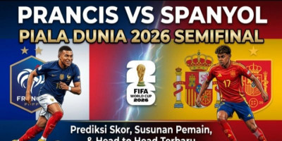 Perancis Vs Spanyol Nonton VAR Sejarah di Lapangan Hijau