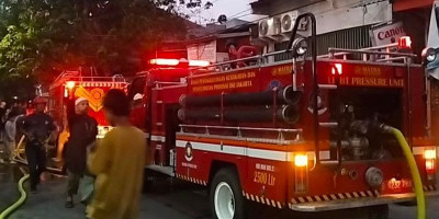 Kebakaran Hanguskan PD Nita Jaya di Koja, Polisi Pastikan Tidak Ada Korban Jiwa