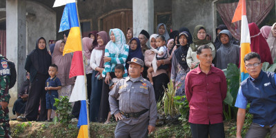 Antusias Warga Watuduwur Sambut Pembukaan TMMD Reguler Ke-129 Kodim 0708 Purworejo