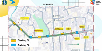 Atasi Genangan, Proyek Drainase Jacking Sepanjang 406 Meter Dimulai di Jalan Raya PKP