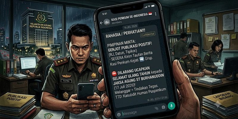 Inilah Pesan Rahasia yang Beredar Terkait Jaksa Agung!