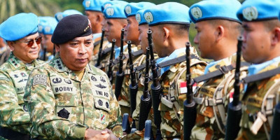 Satgas Kizi TNI Konga XX-W MONUSCO Siap Laksanakan Misi Perdamaian PBB di Republik Demokratik Kongo