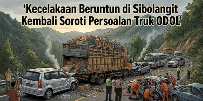 Tragedi Sibolangit Kembali Soroti Bahaya Truk ODOL, Azas Tigor Desak Penegakan Hukum