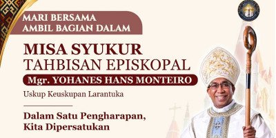 Diaspora Flores Timur Lembata se-Jabodetabek Gelar Misa Syukur Tahbisan Episkopal Mgr. Yohanes Hans Monteiro