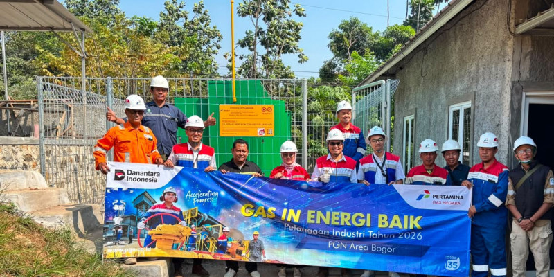 PGN Area Bogor Penuhi Kebutuhan Gas Bumi Produsen Aspal, Dukung Industri Manufaktur Ramah Lingkungan