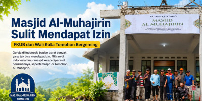 Masjid Al Muhajirin Tomohon Menguji Arti Toleransi