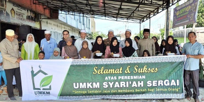 Gerai UMKM Syariah Sergai Resmi Dibuka, Budi Targetkan Hadir di Seluruh Kecamatan