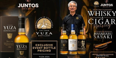 Master Blender YUZA Distillery Hadir di Jakarta, Juntos Gelar Whisky & Cigar Pairing Eksklusif