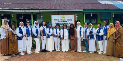 IWAPI Papua Selatan Berbagi Kasih di Hari Anak Nasional, Santuni Dua TK