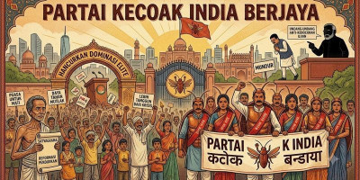 Partai Kecoak India Berjaya