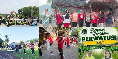 Senam Pencegahan Osteoporosis Perwatusi Menggema dari Berbagai Daerah