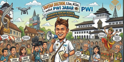 Putra Daerah yang Ingin Mengabdi, Tantan Sulthon Siap Pimpin PWI Jawa Barat
