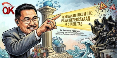 Santrawan: Penegakan Hukum OJK Pilar Stabilitas Ekonomi Nasional