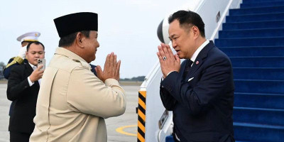 Prabowo Lepas PM Thailand, Tutup Kunjungan Bersejarah Setelah 15 Tahun