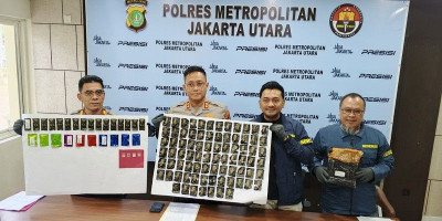 Polsek Metro Penjaringan Ungkap Peredaran Sabu dan Etomidate