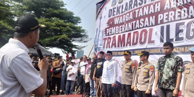 Deklarasi Anti-Tramadol Digelar, Tanah Abang Target Bebas Obat Keras Ilegal