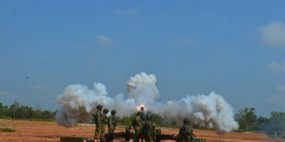 Pasukan Pendarat Korps Marinir Berhasil Rebut Dan Kuasai Pantai Lawan