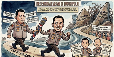 Saatnya Regenerasi Kapolri, Prestasi Layak Dikenang, Estafet Kepemimpinan Harus Berjalan