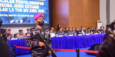 TNI AL Gagalkan 1,3 Ton Ketamine, Nilai Peredaran Capai Rp4,55 Triliun