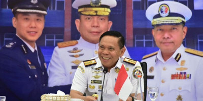 Coast Guard Indonesia, Singapura dan Malaysia Lakukan Pertemuan Tingkat Tinggi di Batam