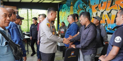 Kapolresta Malang Kota Ajak Aremania-Bonek Rawat Kedamaian, Media Diajak Jaga Kamtibmas