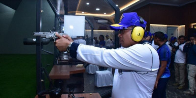 Pangkormar Dampingi Kasal Resmikan Lapangan Tembak, Blue Beret Lounge Dan Military Police Wardroom Puspomal