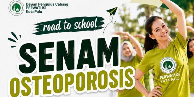 PERWATUSI Palu Ajak Pelajar Jaga Tulang Sejak Dini