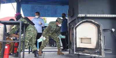 1,3 Ton Ketamine Dimusnahkan, Senilai Rp4,55 Triliun