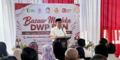 Rayakan Kemerdekaan RI ke-81 dengan Aksi Nyata, BKN Hadirkan Bazar UMKM dan Sembako Murah