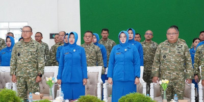 HUT ke-80 Jalasenastri, Kodaeral XIV Sorong Ikuti Pengarahan Pangkoarmada RI Secara Virtual