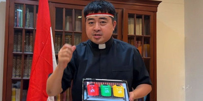Romo Deo Sedih Lihat Bangsa, Ajak Umat Ikut MBG 17 Agustus di Katedral