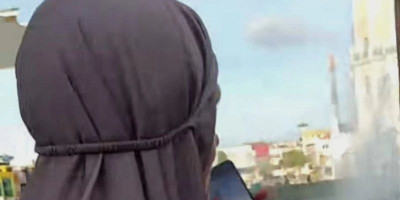 Warga Asing Terlihat di Banda Aceh, Bule Berhijab Terekam Kamera