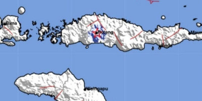 Ruteng Kembali Bergetar , Pusat Gempa Hanya 3 Kilometer dari Kota