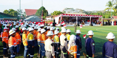 Rayakan HUT RI ke-81, NHM Perkuat Sinergi Manajemen, Pekerja, dan Masyarakat Adat
