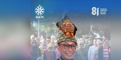 Prof. Zudan Pakai Baju Aceh di HUT RI ke-81: Obati Rindu Kampung Halaman Kedua