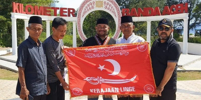 Reje Linge XXI Napak Tilas Titik Nol Banda Aceh, Tegaskan Jejak Linge dalam Sejarah Aceh